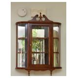Wall-Mount Curio / Display Cabinet