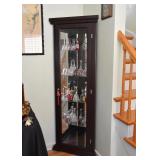 Corner Curio / Display Cabinet / Etegere