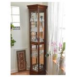 Lighted Curio / Display Cabinet / Etegere (we have a PAIR of these)