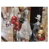Collection of Glass & Crystal Bells