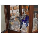 Collection of Glass & Crystal Bells