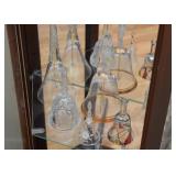 Collection of Glass & Crystal Bells