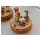 Vintage Wood Carved Thorens Music Box (Switzerland)