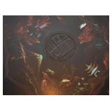 Oriental / Asian Low Table, Inlaid