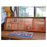 Framed Beer Coasters