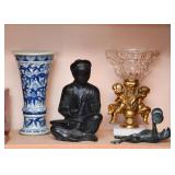 Vases, Figurines, Pedestal Candy Dish