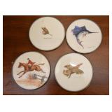 Silver-Edged Coasters