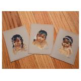 Native American Children Postcards