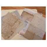 Ephemera - Old Letters