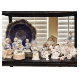 Collectible Figurines, Cobalt Blue Plates