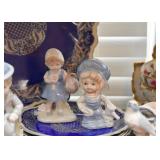 Collectible Figurines, Cobalt Blue Plates