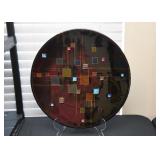 Art Glass Platter 