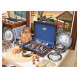 Figurines, Flatware, Serving Pieces, Miniatures, Collector Plates