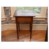 Antique Spindle Leg Side Table