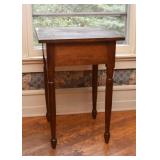 Antique Spindle Leg Side Table