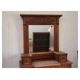 Antique Victorian Chest with Mirror