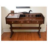 Vintage Wood Writing Desk
