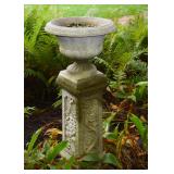 Concrete Garden Urns & Pedestals