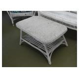White Wicker Porch / Patio Furniture