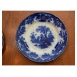 Flow Blue Dinnerware & Teacups