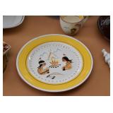 Vintage Hand Painted Plate & Mug