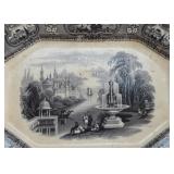 Antique Transferware Platter