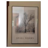 Framed Ansel Adams Poster