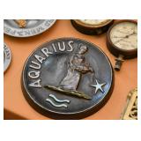 Aquarius Zodiac Plaque