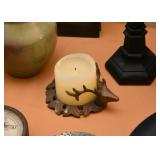 Brass Deer Candle Holder