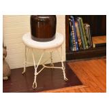 Wood & Metal Stool