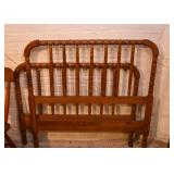 Vintage Twin Spindle Bed (Headboard & Footboard)