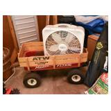 Radio Flyer Wagon, Box Fan