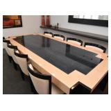 BUY IT NOW! $3,500 - Custom Inlaid Dining Table (9