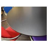 BUY IT NOW! $3,000 - Modern Design Round Dining Table & 8 Chairs by Knoll (Table is 60" Dia x 27" H