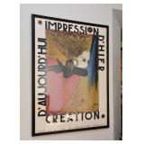 BUY IT NOW! $500 - Large Framed French Art Poster (64" x 50")