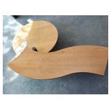 Modern Custom Cocktail Table (2 separate bases swivel to make different configurations)