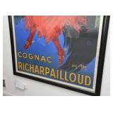 BUY IT NOW! $2,500 - Framed Vintage French Cognac Richarpailloud Poster (1930