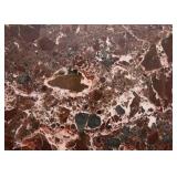 BUY IT NOW!  $2,400 - Writing / Office Desk with Marble Top and Chrome Base (78" L x 38" W x 28" H)