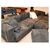 Ikea Sectional Sofa with 3 Ottomans