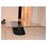 Modern Cocktail / Coffee Table with Glass Top