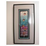 Contemporary Framed Artwork, Signed by Artist