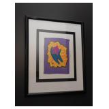 Framed Artwork, Signed by Artist