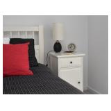 BUY IT NOW! $60 - White Nightstand / Table / Bedside Cabinet 