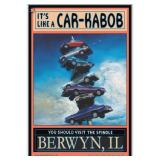 Berwyn, IL (The Spindle) Car Poster