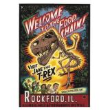 Jane the T-Rex Poster (Rockford, IL)