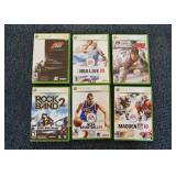 Xbox, Xbox 360, and Nintendo Gamecube Video Games