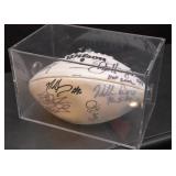1985 Chicago Bears Autographed Football