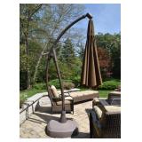 BUY IT NOW! $500 - Large Outdoor Patio Umbrella (Round Side Mount)