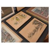 Vintage Framed Prints