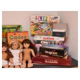 Board Games, American Girl Dolls